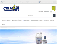 Tablet Screenshot of loja.celmarboats.com.br
